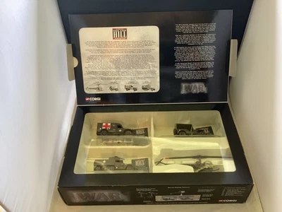 CORGI  CS 90023 FORGOTTEN HEROES KOREA  PORK CHOP HILL   ( 4 VEHICLE SET )  2001 - Image 1 of 4