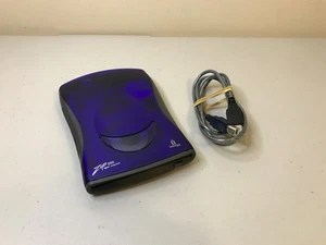 Iomega Zip 250 External USB Powered Disk Drive Z250USBPCMBP w/ USB Cable Working - Afbeelding 1 van 9
