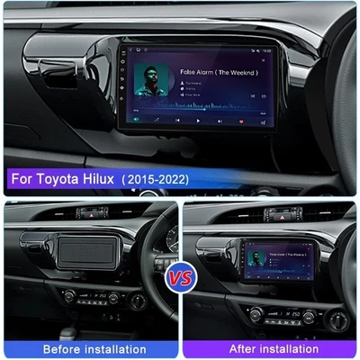 ​For Toyota Hilux N80 2015-2022 10Inch Android 14 Car Stereo Wireless CarPlay​ - image 1 of 4