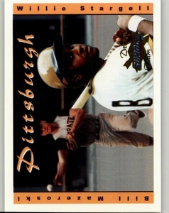 2001 Sunoco Dream Team Mazeroski Stargell Game Seven Slams #1 Pirates - Picture 1 of 2
