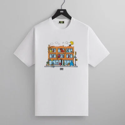 Camiseta Kith for Sesame Street Store para hombre talla XXL Deadstock camiseta de algodón blanca Foto 1 de 4