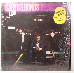 Gary U.S. Bonds Dedication LP 1981 [EMI SO-17051] Open Shrink - Picture 1 of 7