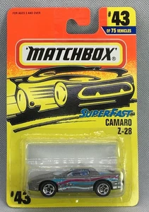 1996  Matchbox  ~~ CHEVY CAMRO Z-28  ~~ CARD #43 - Picture 1 of 11