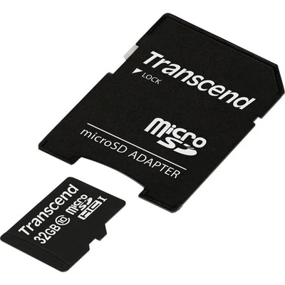 Transcend TS32GUSDHC10 32GB microSDXC/SDHC Class 10 (Premium) with A (UK IMPORT) - Image 1 of 4