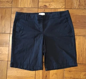 J.Crew Damen marineblau Bermuda Shorts Größe 10 - Bild 1 von 7