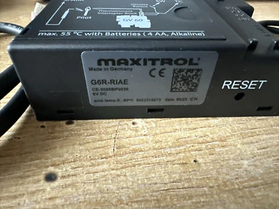 Mertik Maxitrol Remote Control Reciever G6R-RIAE with 8 Pin Cable and I/R Sensor - Image 1 of 4