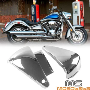 ABS Battery Cover Side Fairing Panels For Kawasaki Vulcan VN400 VN800 1995-2006 - Foto 1 di 9