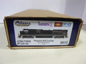 Athearn Genesis HO Scale SD70ACu Progress Rail - DC, DCC. TSUNAMI 2 SOUND -LED - Bild 1 von 4