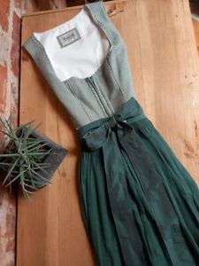 Stockerpoint Dirndl Elisa salbei grün Midi 70 cm Damen Gr. 40 - Bild 1 von 3