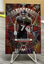 Bijan Robinson 2023 Mosaic Rookie Card KALEIDOSCOPIC - SSP 🔥CLEAN🔥