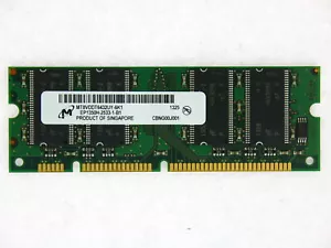 MT8VDDT6432UY-6K1 256MB PC2700 DDR-333MHz non-ECC Unbuffered CL2.5 100-Pin DIMM - Picture 1 of 1