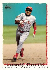 Lenny Harris 1995 Topps 401  Cincinnati Reds