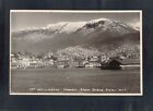 C9436 Australia T Hobart Mt Wellington fr Ocean Pier DIC RPPC vintage postcard