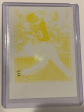 2016 Panini Donruss Baseball Adrian Beltre - Test Proof Yellow Card -  #4/5