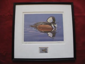 1978 Albert Al Gilbert SIGNED Federal Duck Stamp w/Framed Print 522/5800 - Picture 1 of 8