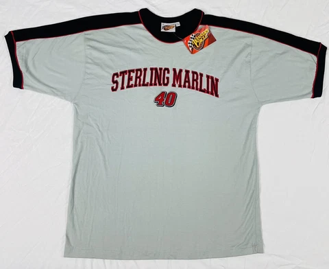 Sterling Marlin #40 Winner's Circle Full Embroidered Medium Team Shirt 1998 Cover