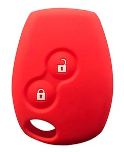 Funda Silicona para Llave Renault Dacia Sandero Duster Lodgy Dokker Rojo - Imagen 1 de 3
