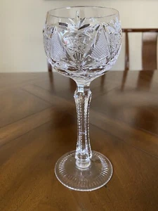 Excellent Imperial Crystal Avondale Wine Hock Glass 6 Oz - Picture 1 of 6
