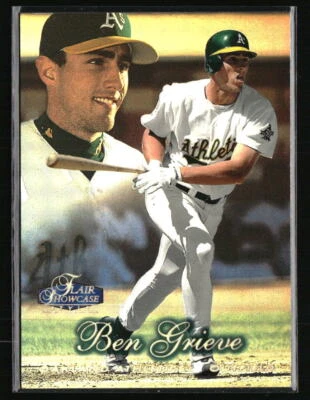 Ben Grieve 1998 Flair Showcase #4 Baseball Card - Image 1 of 2