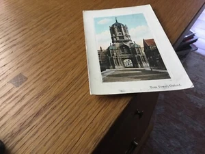 Tom Tower, Christ Church, Oxford, Vintage POSTCARD, - Picture 1 of 2