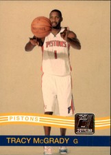 2010-11 Donruss Detroit Pistons Basketball Card #53 Tracy McGrady