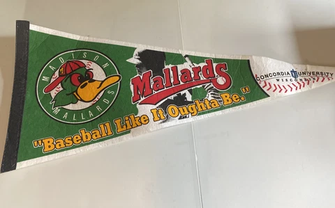 Madison Mallards Pennant Cover