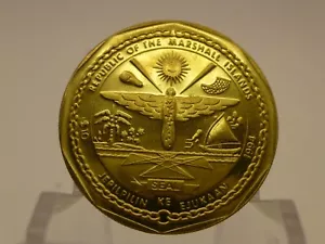 Marshall Island Uranus 10 Dollar Münze 1994 neuwertig - Bild 1 von 4
