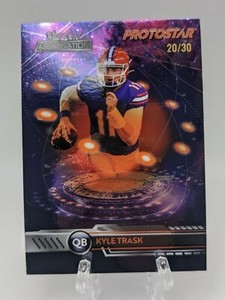 💥Kyle Trask RC #'d 20/30* Purple PROTOSTAR 2021 Wild Card Alumination PS-5 Bucs