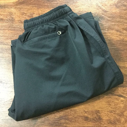 BAUER ANAHEIM DUCKS JR. Stretch Waist Black Activewear Sweatpants Boy's Size XL Cover