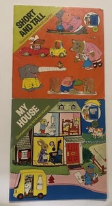 Lot of 2 Richard Scarry Golden Look Look Books-Short and Tall, My House - Bild 1 von 3