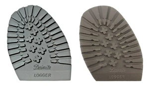 Shoe Boot Sole Repair Ladies Danite Hard Rubber Walking Soles in Black or Brown - Picture 1 of 6