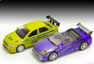 Rápido y Furioso Eclipse y Evo 1/64 Foto 1 de 4