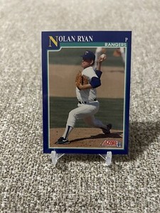 1991 Score Baseball #4 Nolan Ryan