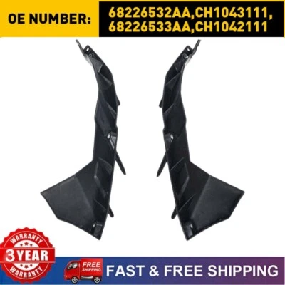 Kit de 2 soportes de parachoques delanteros izquierdo y derecho para Dodge Charger 2015-2021 68226533A Foto 1 de 4