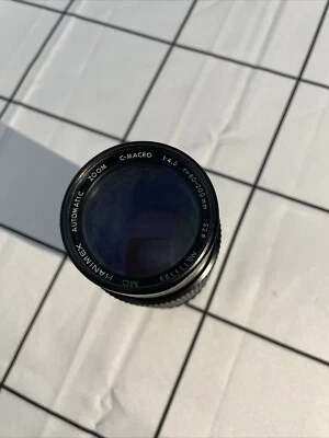 HANIMEX AUTO ZOOM 80-200MM F4.5 CANON FD FIT MACRO MC LENS - Image 1 of 4