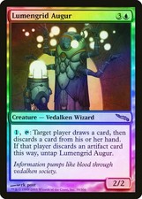 Lumengrid Augur FOIL Mirrodin NM Blue Rare MAGIC THE GATHERING CARD ABUGames