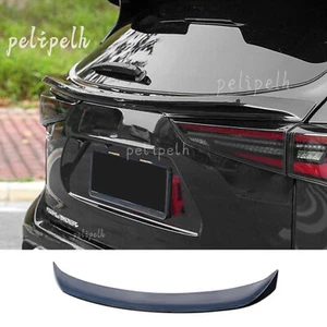 ABS GLOSS BLACK FOR TOYOTA HIGHLANDER 2020-2023 SPOILER TRUNK LID LIP WING TRIM - Picture 1 of 10