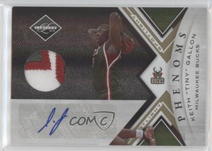 2010 Panini Limited Phenoms Spotlight Gold /10 Keith Gallon Tiny Rookie Auto RC