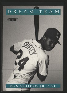 1991 Score Dream Team Ken Griffey Jr. Seattle Mariners #12