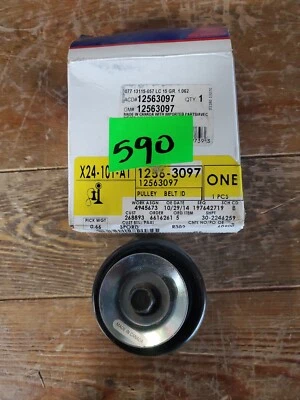 AC Delco 12563097 2001-06 Chevy Malibu polea loca correa nueva Foto 1 de 4