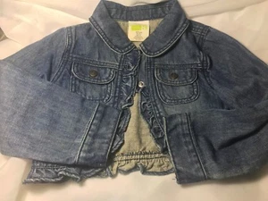 Crazy 8 Summer Fun Jean Jacket Size 4-6 - Picture 1 of 1