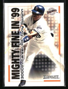 Tony Gwynn 2000 Fleer Impact #35MF Baseball Card