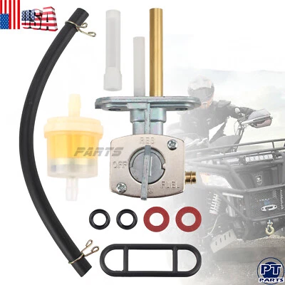 Válvula de interruptor Petcock del tanque de combustible de gasolina para Yamaha Big Bear 350 YFM350 4x4 1987-1999 Foto 1 de 4