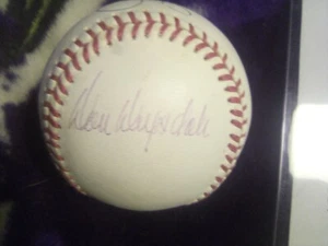Don Drysdale, Jim Palmer handsignierter Baseball, JSA Brief - Bild 1 von 5