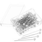 100x Pearl Head Sewing Pins for DIY Crafts