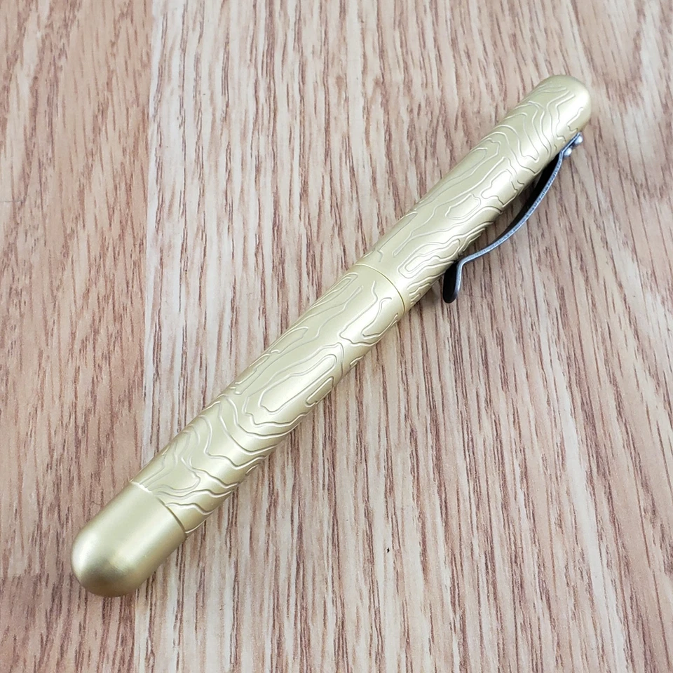 Maratac Embassy Pen 6" Plastic Tube Brass Construction - BRASS-EMBASSY-PEN