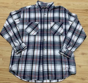 VINTAGE BIG MAC CLASSIC PLAID COTTON FLANNEL BUTTON FRONT WORK SHIRT SZ L EUC - Picture 1 of 5