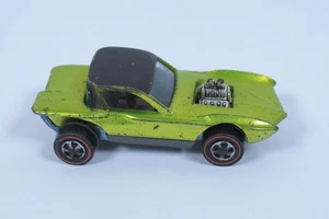 Original 1968 Hot Wheels Red Line PYTHON Metallic Antifreeze Green - Picture 1 of 7