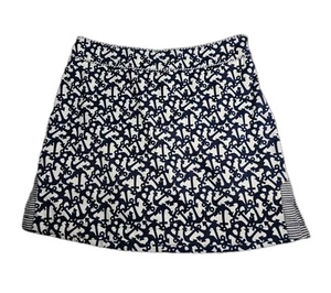 Vineyard Vines Women’s Skort Size 4 Blue Nautical Print Skirt Tennis Pickle Ball - Picture 1 of 13