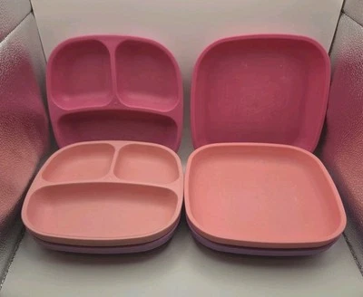 3 placas divididas RePlay e 3 placas empilháveis para crianças sem BPA EUA 7,5" - Imagem 1 de 4